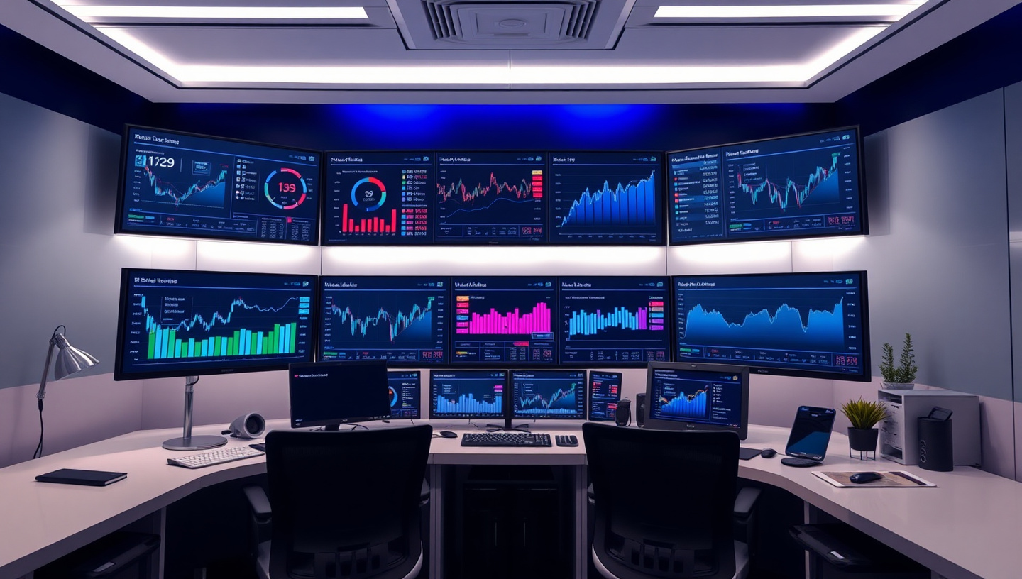 Аналитическая панель рыночных данных